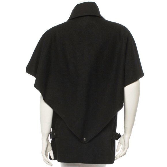 Nicholas K Black Sleeveless Wool Coat XS - Picture 3 of 4